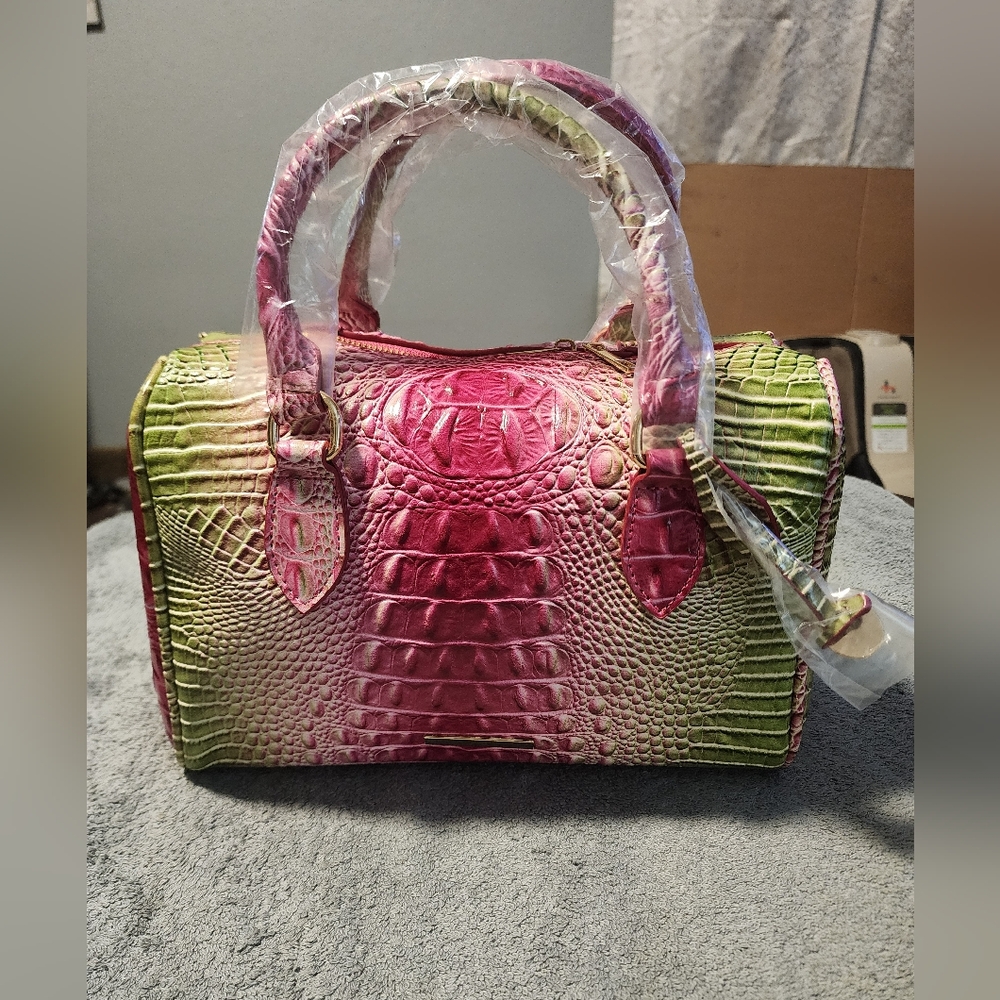 NEW!! CROCODILE PATTERN PRINT HANDBAG